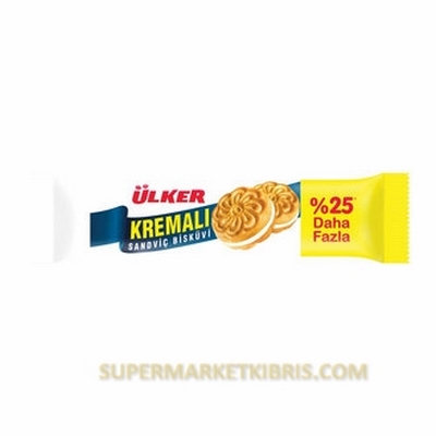 ÜLKER KREMALI SANDVİÇ BİSKÜVİ 61 GR