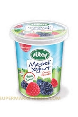 SUTAŞ YOĞURT MEYVELİ ORMAN MEYVELİ 475 GR
