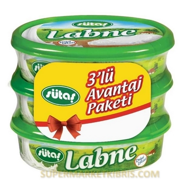 SÜTAŞ LABNE 180GR X 3 ADET