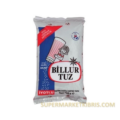 BİLLUR TUZ 750GR