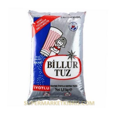 BİLLUR TUZ 1,5 KG