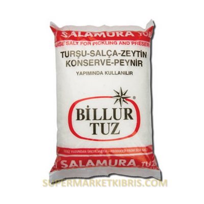 BİLLUR KALIN TUZ 3KG