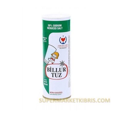 BİLLUR SODYUMU AZALTILMIŞ TUZ 500GR