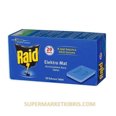 RAİD ELEKTROMAT 20 TABLET