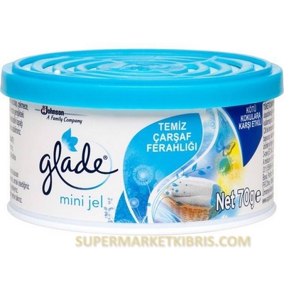 GLADE MİNİ JEL TEMİZ ÇAMAŞIR FERAHLIĞI 70GR