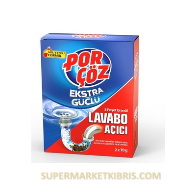 PORÇÖZ LAVABO AÇICI 2X75 GR