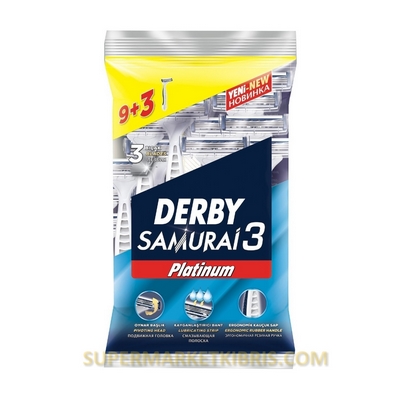 DERBY SAMURAI 3 PLATINUM 12LI MAVI