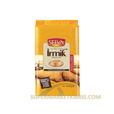 SELVA İRMİK VAKUMLU 1000GR