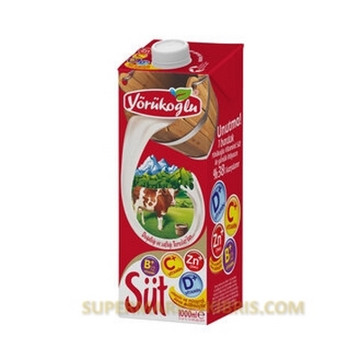 YÖRÜKOĞLU YAĞLI VİTAMİNLİ SÜT 1LT
