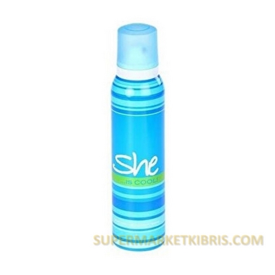 SHE DEODORANT İS COOL KADİN 150ML