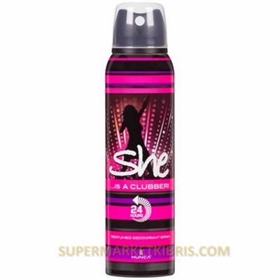 SHE DEO CLUBBER 150ML