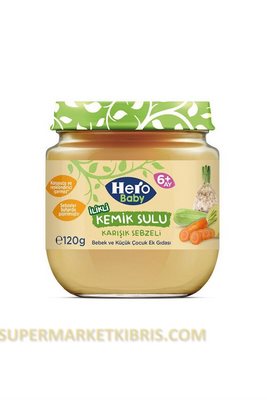 HERO BABY KEMIK SULU KARISIK SEBZELI 120GR