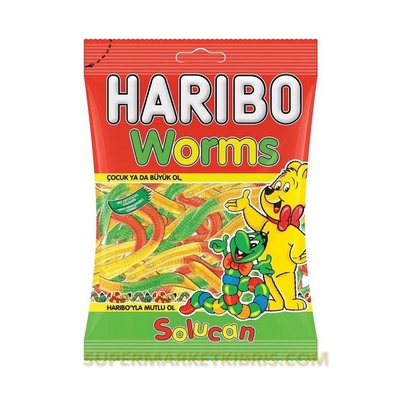 HARİBO SOLUCAN WORMS 70GR