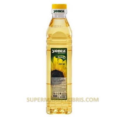 YONCA AYÇİÇEK YAĞI PET 500ML