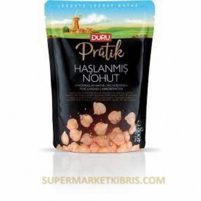 DURU PRATİK HAŞLANMIŞ NOHUT 400GR