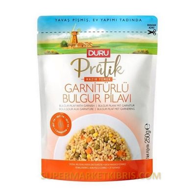 DURU PRATIK GARNITURLU BULGUR PILAVI 250G