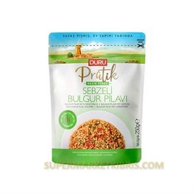 DURU PRATIK SEBZELI BULGUR PILAVI 250G