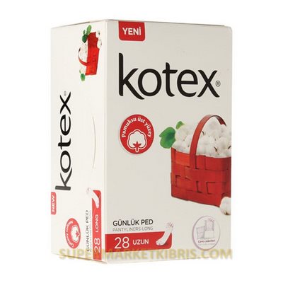 KOTEX GÜNLÜK PED UZUN 28 ADET