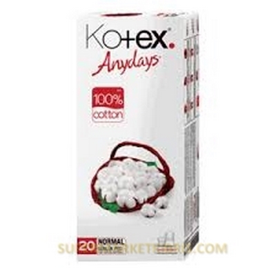 KOTEX GÜNLÜK PED NORMAL 20 Lİ