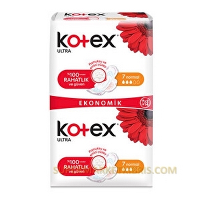 KOTEX ULTRA PED DUBLE NORMAL 14Lİ