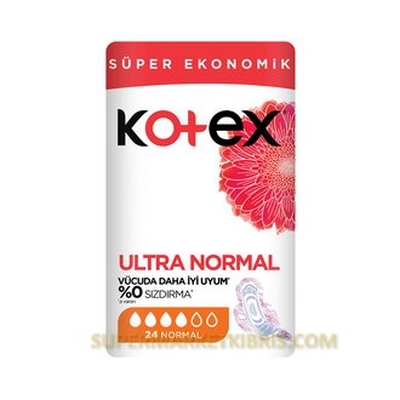 KOTEX ULTRA HİJYENİK PED NORMAL 24 ADET