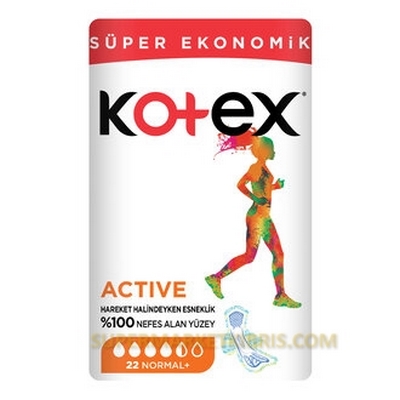 KOTEX ACTIVE QUADRO NORMAL