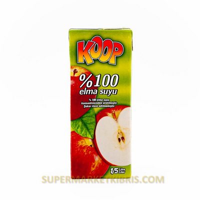 KOOP ELMA %100 200ML