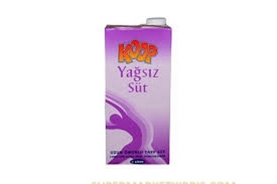 KOOP SUT YAĞSIZ 1LT