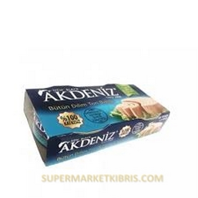 AKDENİZ TON BÜTÜN DİLİM 2*160GR