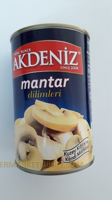 AKDENİZ MANTAR DİLİMLİ 420GR