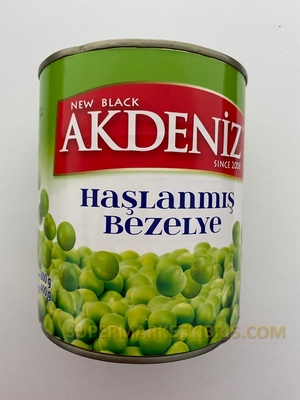AKDENİZ HAŞLANMIŞ BEZELYE 800GR