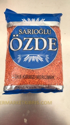 SARIOGLU KIRMIZI MERCIMEK 800GR