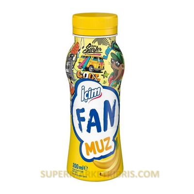 İÇİM FAN SÜT MUZLU 200ML