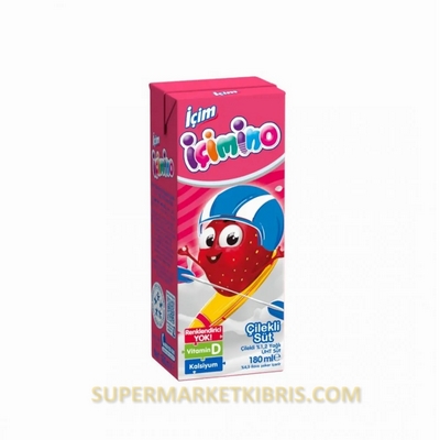 İÇİMİNO ÇİLEK SÜT 180ML