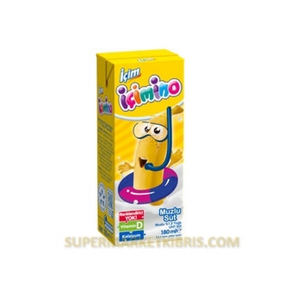 İÇİMİNO MUZL.SÜT 180ML