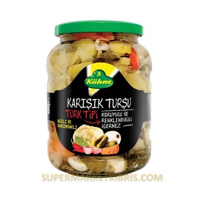 KÜHNE KARIŞIK TURŞU TÜRK TİPİ 680GR