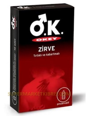 OKEY PREZERVATİF ZİRVE 10 ADET