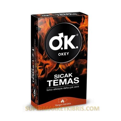 OKEY PREZERVATİF SICAK TEMAS 10 LU