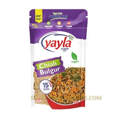 YAYLA GURME FİT BULGUR&CHIA 360GR