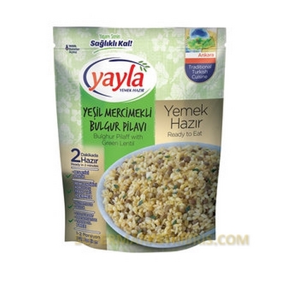 YAYLA MERCIMEKLI BULGUR PILAVI 250GR