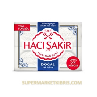 HACI ŞAKİR BANYO SABUNU DOĞAL 600GR