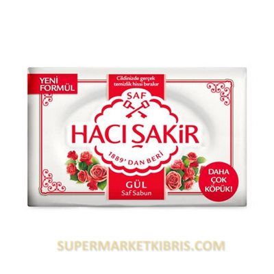 HACI ŞAKİR BANYO SABUNU GÜL KOKULU 150GR