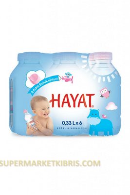 HAYAT BEBEK SUYU 330ML X 6 ADET