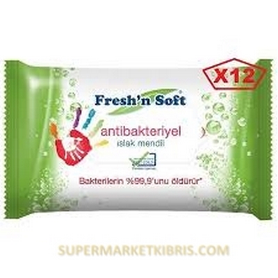 FRESH N SOFT ANTIBAKTERIYEL EL MEN 15LI
