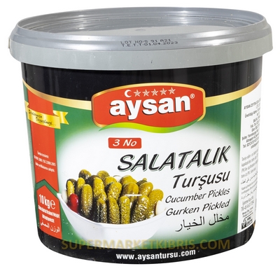 AYSAN SALATALIK TURS. 10KG NET
