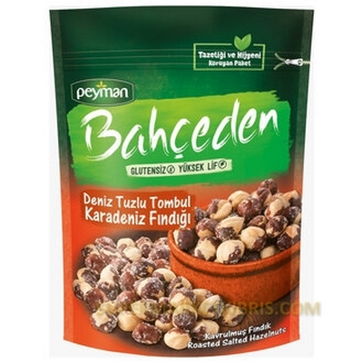 BAHÇEDEN TUZLU KAVRULMUŞ FINDIK 130GR