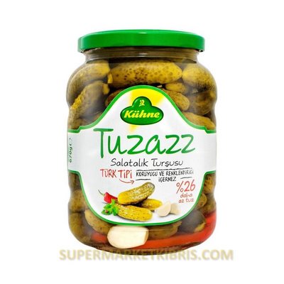 KÜHNE KORNİŞON TUZAZZ 670GR