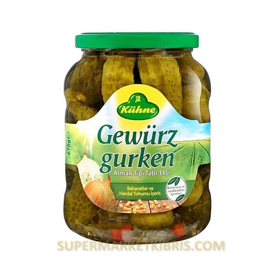 KÜHNE ALMAN TİPİ SALATALIK TURŞU 720ML