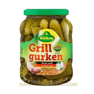 KÜHNE GRILL GURKEN BARBEKÜ 670GR