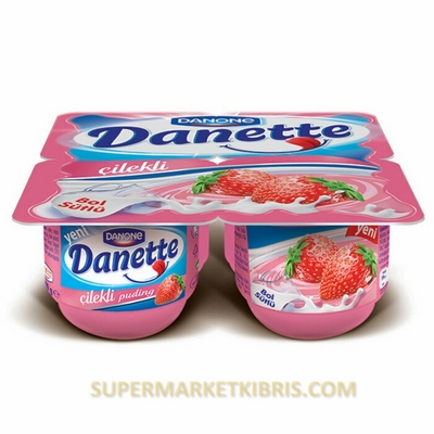 DANETTE PUDING 4 LÜ ÇİLEK